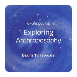 Exploring Anthroposophy part-time online course