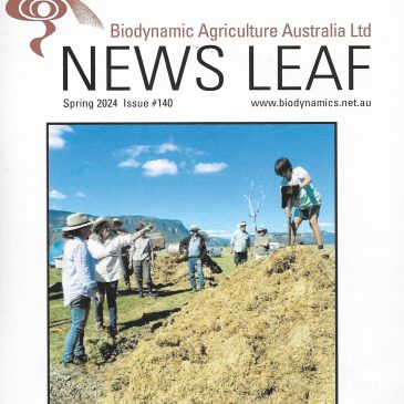 As seen in News Leaf: Biodynamic composting and fertilising