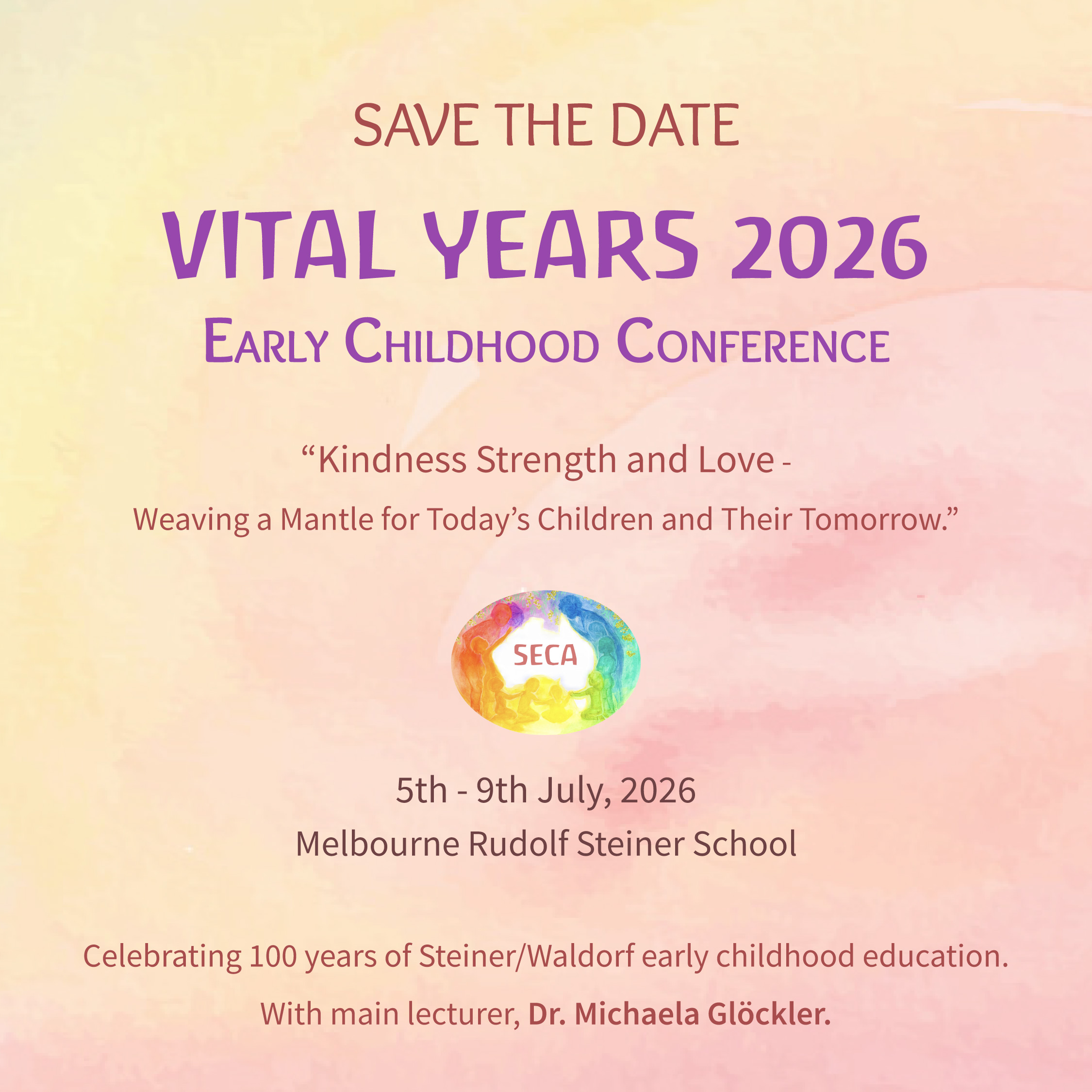 Vital Years Early Childhood Conference Australia 2026